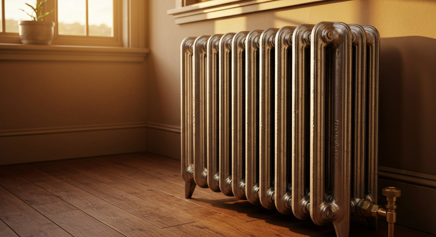 Ile waży grzejnik żeliwny? Waga żeberka i całego kaloryfera 2