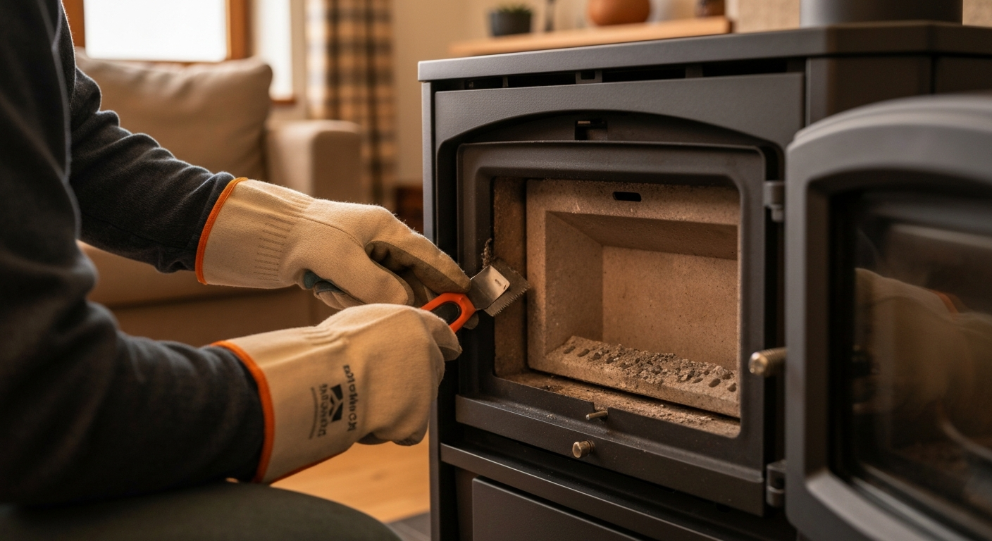 Dlaczego robią się spieki w piecu na pellet? 2